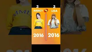 Nancy vs Lisa ❓#shorts #nancymomoland #lisa #blackpink #compare