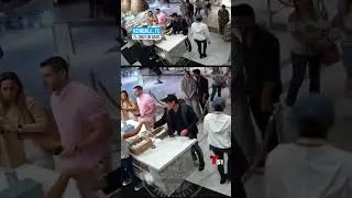 Man caught on camera throwing coffee at barista in Dadeland Mall