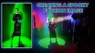 Spooky Fashion Image using Continuous Lights