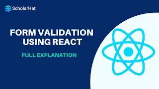 Form validation using React| React Form Validation Tutorial