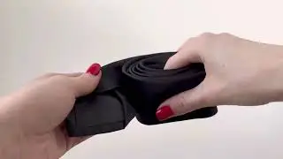 Галстук черный Tressy 6 см