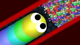 Slither.io A.I. 100,000+ Score Epic Slitherio Gameplay #251