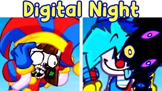 Friday Night Funkin: VS TADC in a Digital Night (One Shot) | FNF Mod/TADC