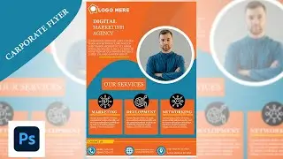 CARPORATE FLYER DESIGN IN PHOTOSHOP