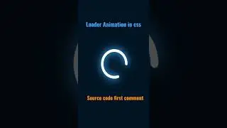 css svg loader animation #svg #css #coding #programming #webdevelopment