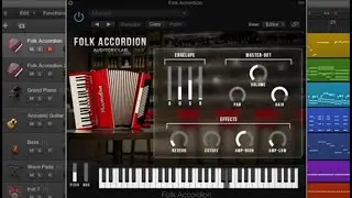 Accordion Folk/Ethnic/World Virtual Instrument Plugin - (Pc/Mac VST, AU)