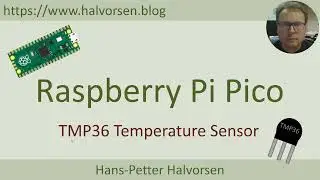 Raspberry Pi Pico and TMP36 Temperature Sensor