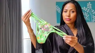 See-through lingerie Try on/HB lingerie/irene Aguilar