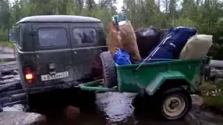 Поход по реке Гирвас и Верхнетуломскому водохранилищу 2017 (Кольский полуостров)