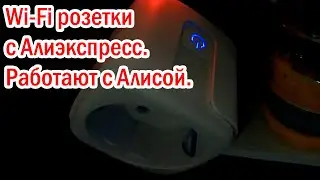 Wi-Fi розетки с Алиэкспресс. Работают с Алисой.