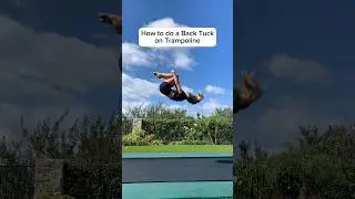 Back Tuck Tutorial 💙 #backtuck #backflip #gymnastics #cheer #tumbling #tutorial