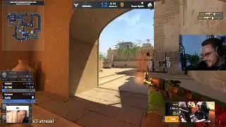 CS2 - donk INSANE 1vs5 CLUTCH to keep the game ALIVE - CLUTCH OF THE YEAR