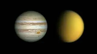 Space Sounds: Jupiters EM Noise and Titans Surface Wind ( 12 Hours )