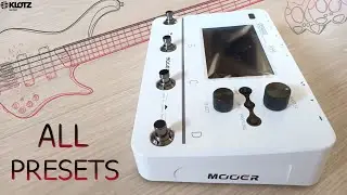 Mooer GS1000 ALL Presets on BASS | Guitar amps and pedals sound AWESOME on BASS! | Best rig for all?