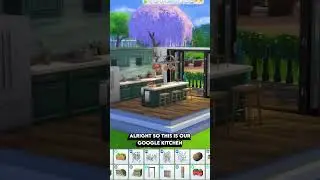 Google vs Pinterest In The Sims 4 | Kitchen Edition