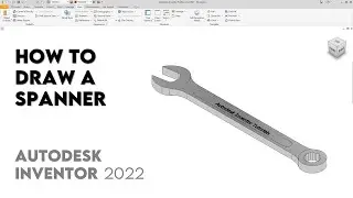 How to Draw a Spanner | Autodesk Inventor 2022