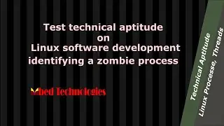 A technical question on identifying a zombie process in linux