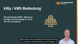 kWh pro kWp: Umrechnung & Bedeutung