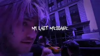 [FREE FOR PROFIT] LIL PEEP X EMO TRAP TYPE BEAT – MY LAST MESSAGE