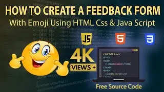 Create a Feedback Form with Emojis Rating for Your Website or App