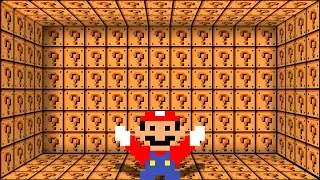 Can Mario Collect 999 item Blocks in Super Mario Bros.?