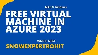 Free Virtual Machine in Azure