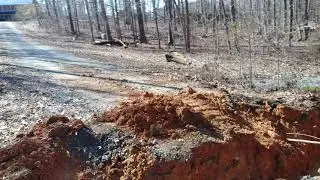 Driveway culvert collapsed gotta replace