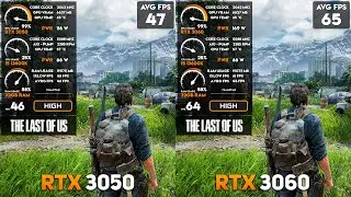 RTX 3050 vs RTX 3060 - Test in 10 Games