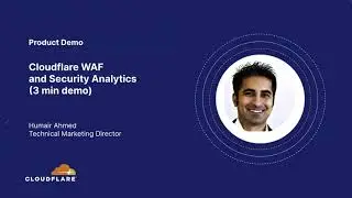 Cloudflare WAF and Security Analytics Demo (3 min)