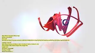 Ribbon logo | After Effects Template | VideoHive 22065734