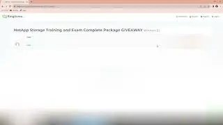 NetApp Exam Giveaway Winner - November 2023