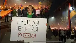 В Армении Путина обвинили в военных преступлениях. ОДКБ, протесты, Ереван | Меграбян, Куроптев