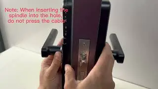 tuya smart lock X5 - Installation Tutorial