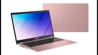 ASUS E410 Intel Celeron N4020 4GB 128GB eMMC 14-inch HD LED Win 10 Laptop (Pink)