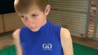 Tied Boy Wrestling kids