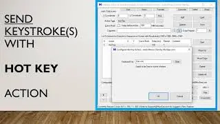 Send Keystrokes to Active or Inactive Application Window