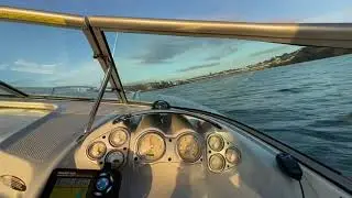 Maxum 2400 SC3 with Mercruiser 350 MAG Water Test | Virtual Sea Trial