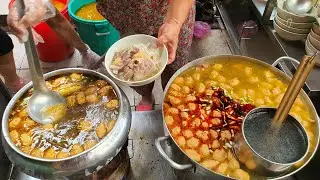 Cận cảnh cách làm chả cua cực chất, quán bún bò ngon nổi tiếng Sài Gòn