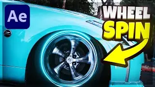 Animated Wheel Spin Effect - After Effects *EASY*