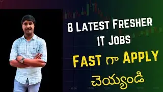 IT Freshers Jobs | latest software Jobs in Telugu @LuckyTechzone