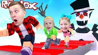 ЗЛОЙ СНЕГОВИК Похител НОВЫЙ ГОД или ПОБЕГ от ЗЛОГО СНЕГОВИКА в ROBLOX! Игровой л