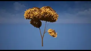 Stylized Tree in Unreal Engine - Tutorial (Timelapse)