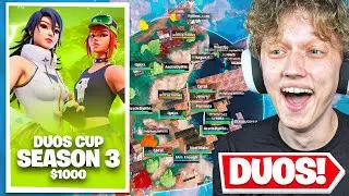 I Hosted a $1000 DUOS Tournament In Season 3 Fortnite!