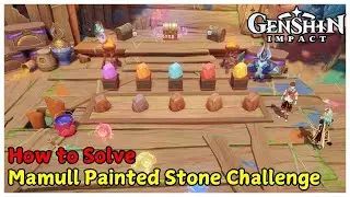 Mamull Painted Stone Challenge Puzzle Luxurious Chest in Tezcatepetonco Range【Genshin Impact 5.2】