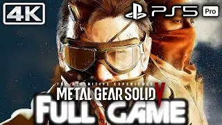 METAL GEAR SOLID V: THE PHANTOM PAIN Gameplay Walkthrough FULL GAME (4K 60FPS) No Commentary