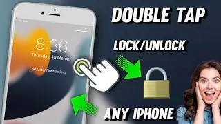 Get Double Tap To Lock Feature On Any iPhones || Get Double Tap To Wake and Lock Feature On iPhones