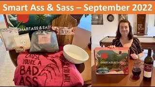 Smartass & Sass September 2022 Unboxing & Review