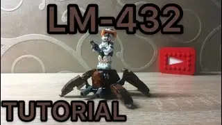 Lego LM-432 tutorial | как собрать дроида краба