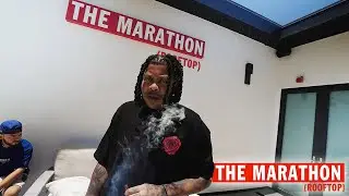 Bino Rideaux pulls up to The Marathon Rooftop