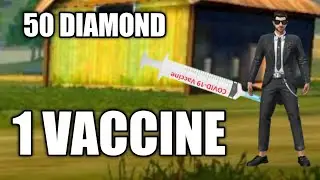 ||50 DlAMOND 1 =VACClNE  The Free Fire 🔥 . #shorts